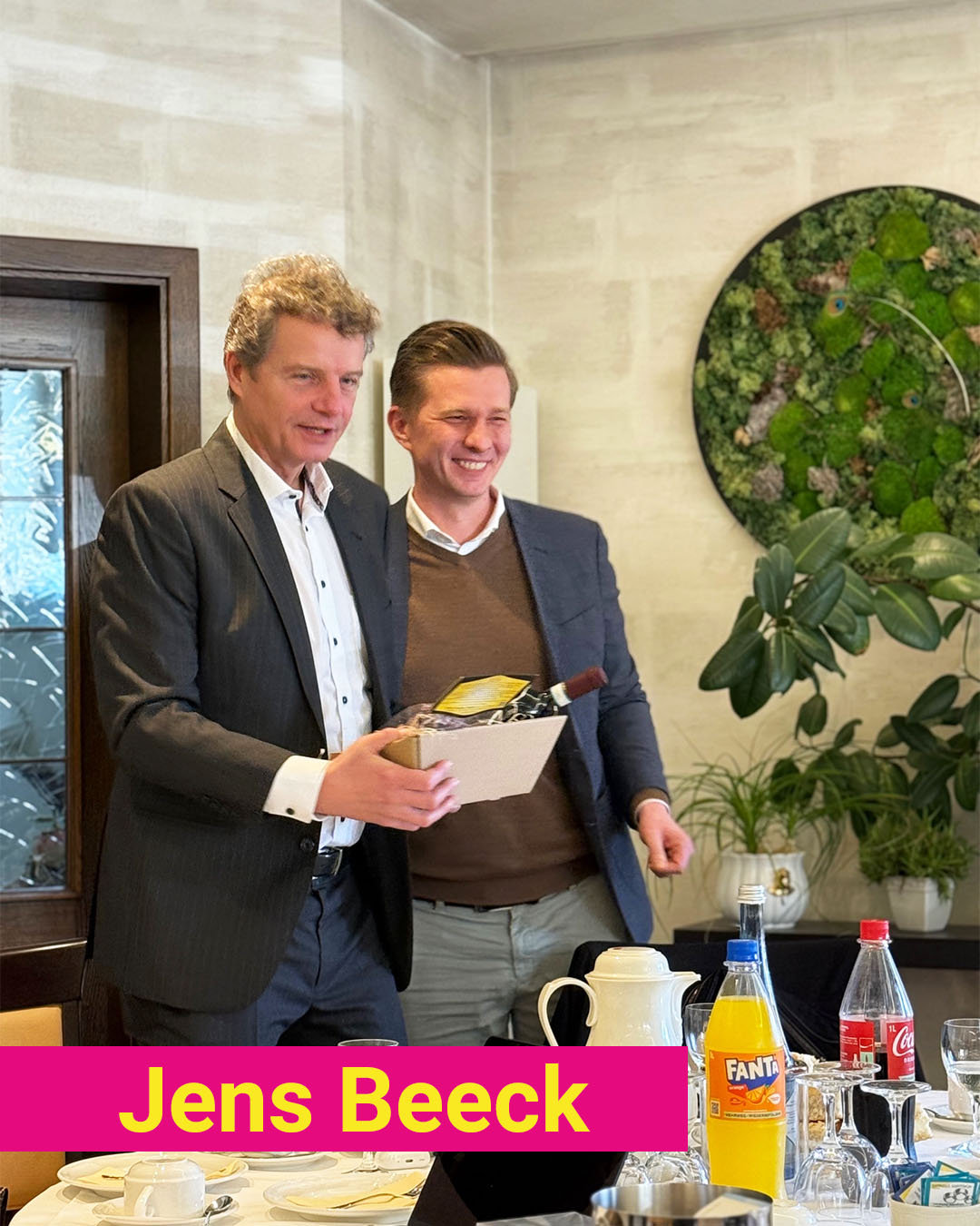 Jens Beeck (Bild: Links) und Matthias Seestern-Pauy (Bild: Rechts)